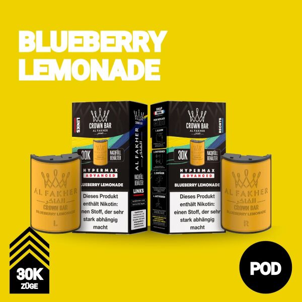 Al Fakher 30k Hypermax | POD | Blueberry Lemonade