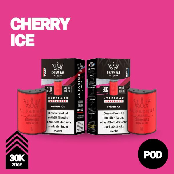 Al Fakher 30k Hypermax | POD | Cherry Ice