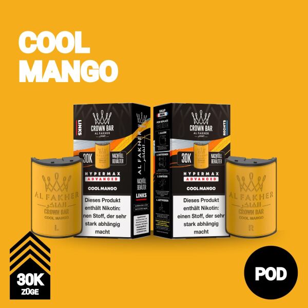 Al Fakher 30k Hypermax | POD | Cool Mango
