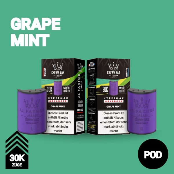 Al Fakher 30k Hypermax | POD | Grape Mint