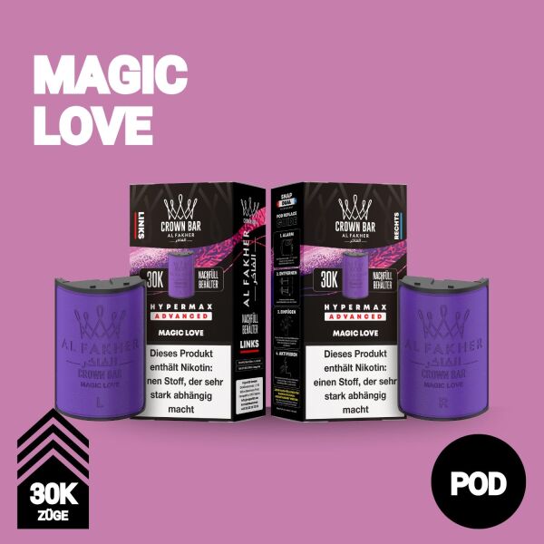 Al Fakher 30k Hypermax | POD | Magic Love
