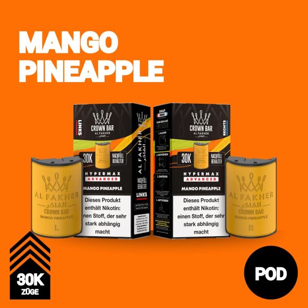 Al Fakher 30k Hypermax | POD | Mango Pineapple