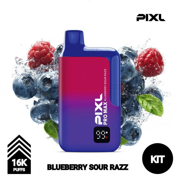 PIXL Pro Max 16000 | KIT | Blueberry Sour Razz