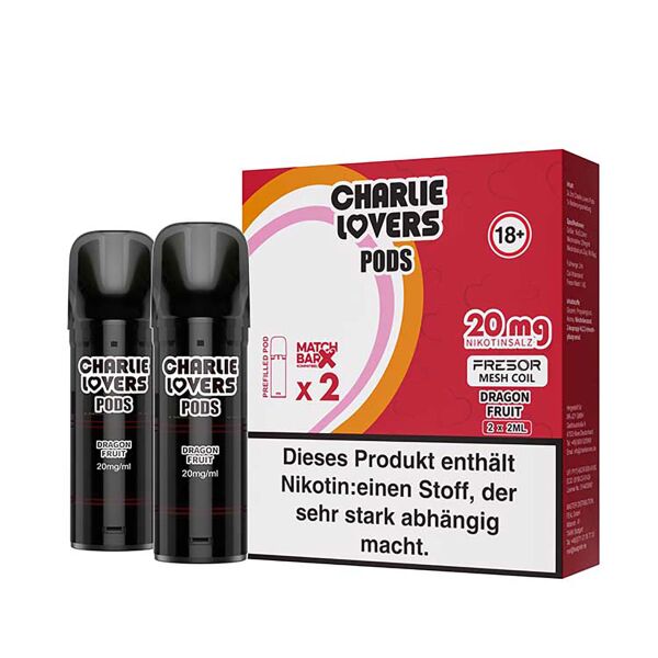 Charlie Lovers | Dragonfruit | 2x Pods | Elfa-kompatibel