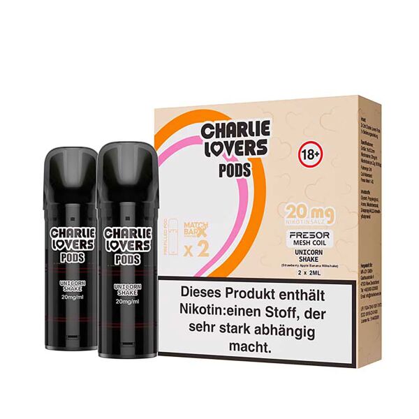 Charlie Lovers | Unicorn Shake | 2x Pods | Elfa-kompatibel