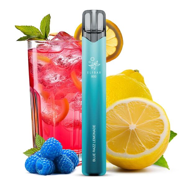 Elfbar 800 | Blue Razz Lemonade | Nikotinfrei