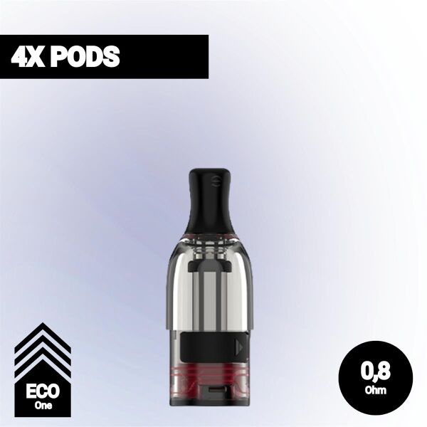 4x Vaporesso Eco One Pods | 0,8 Ohm