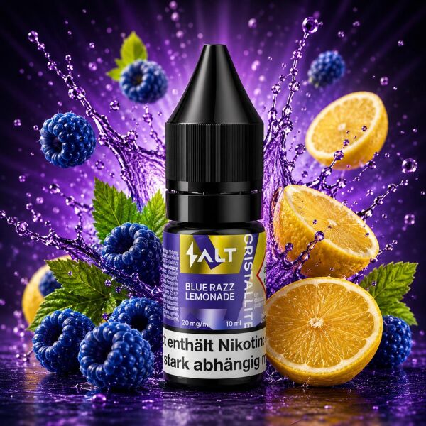 SALT Cristallite Nikotinsalz-Liquid – Blue Razz Lemonade, 20 mg/ml