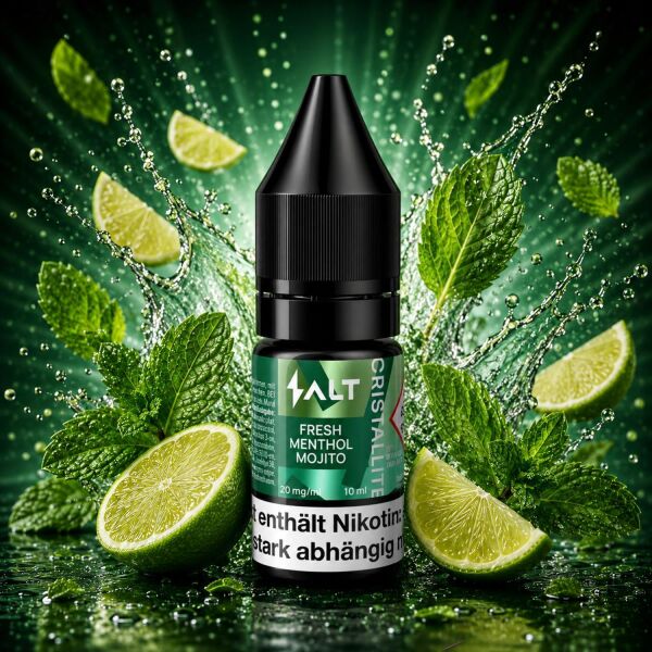 SALT Cristallite Nikotinsalz-Liquid – Fresh Menthol Mojito, 20 mg/ml
