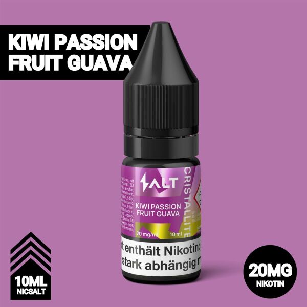 SALT Cristallite | Kiwi Passion Fruit Guava | 20mg