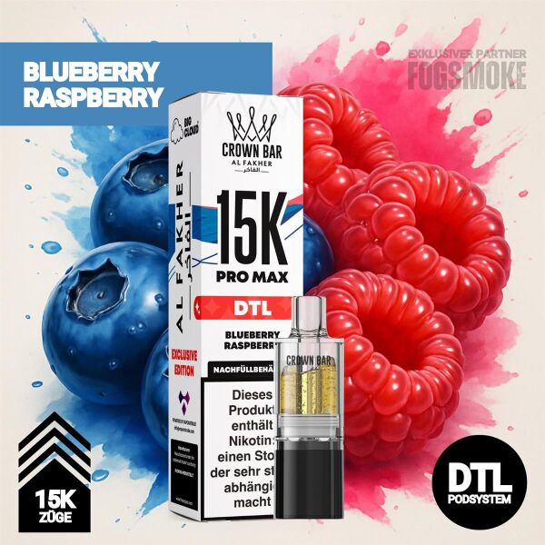 Al Fakher 15K Pro Max | POD | Blueberry Raspberry