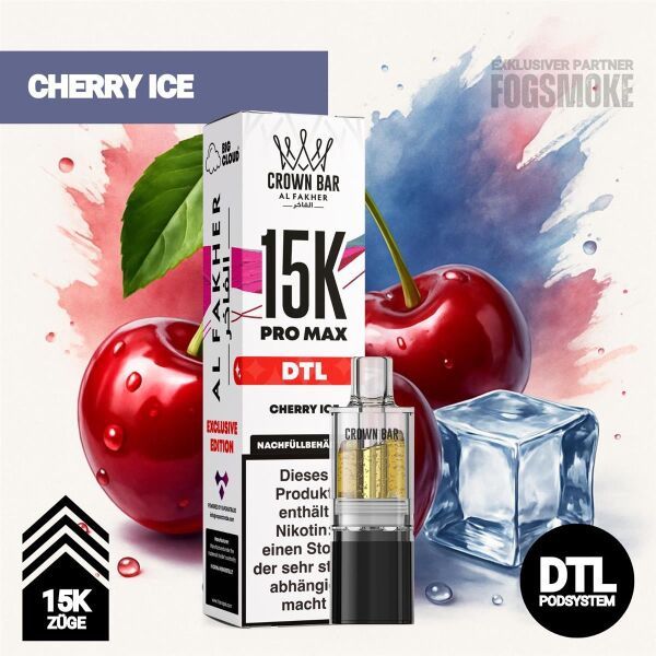 Al Fakher 15K Pro Max | POD | Cherry Ice