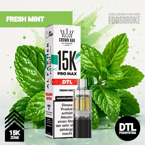 Al Fakher 15K Pro Max | POD | Fresh Mint