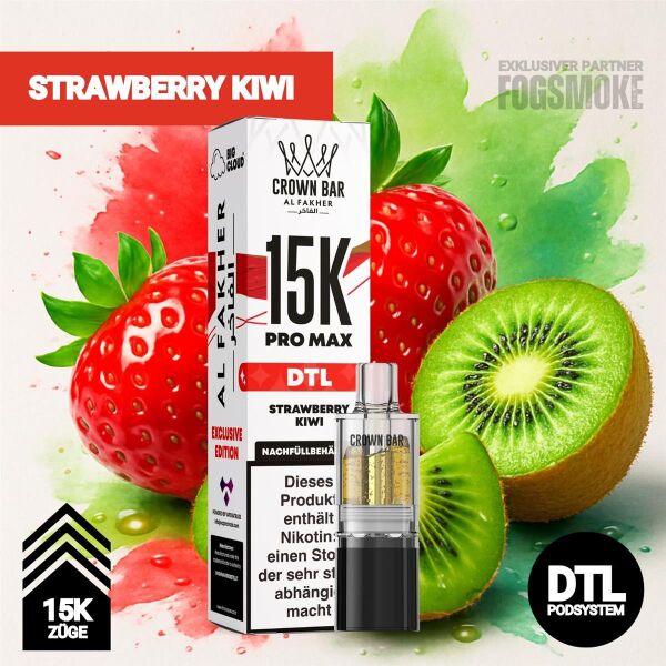 Al Fakher 15K Pro Max | POD | Strawberry Kiwi