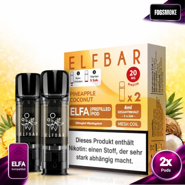 elfbar pods coconut Elfa Pods 10 Pack kaufen
