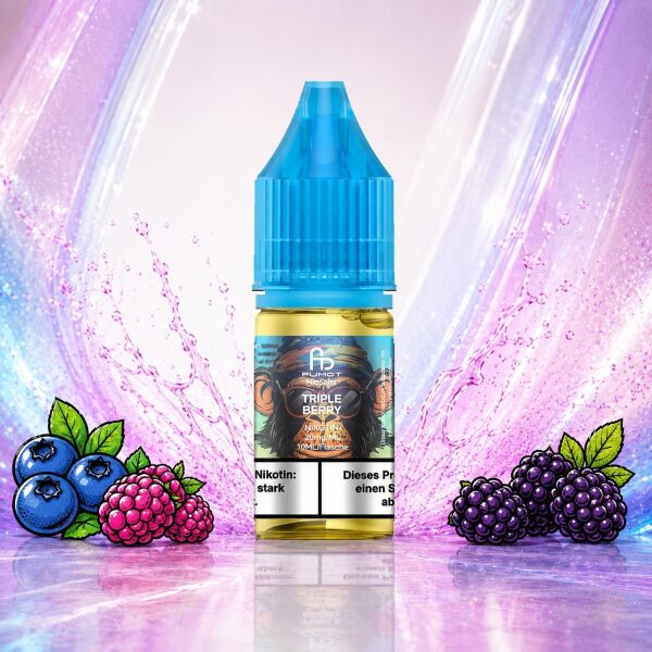 RandM E-Liquid – Triple Berry, 0 mg/ml