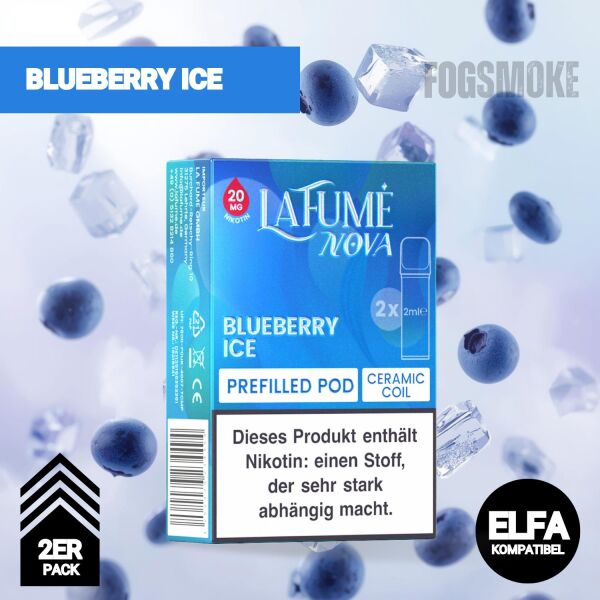 LaFume Nova Pod | Blueberry Ice | Elfa-Kompatibel