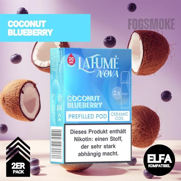 LaFume Nova Pod | Coconut Blueberry | Elfa-Kompatibel