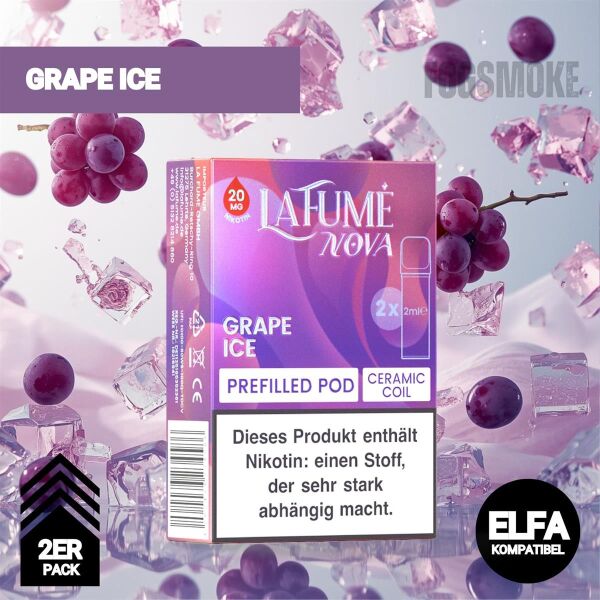 LaFume Nova Pod | Grape Ice | Elfa-Kompatibel