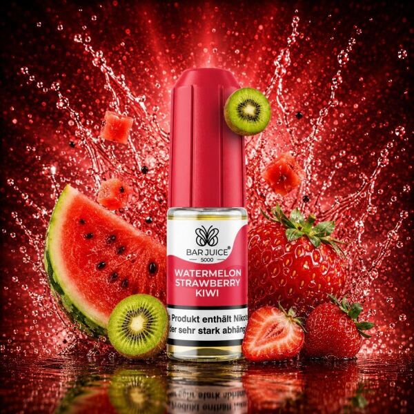 Bar Juice 5000 Nikotinsalz-Liquid – Watermelon Strawberry Kiwi