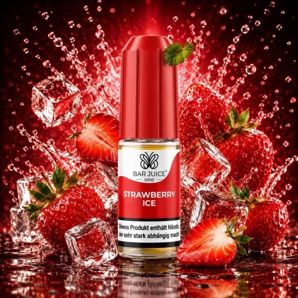 Bar Juice 5000 Nikotinsalz-Liquid – Strawberry Ice