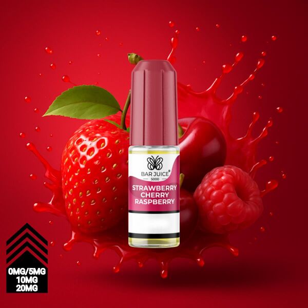 Bar Juice 5000 Liquid | Strawberry Cherry Raspberry