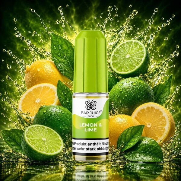 Bar Juice 5000 Nikotinsalz-Liquid – Lemon and Lime
