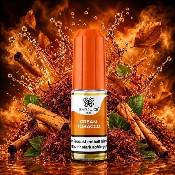 Bar Juice 5000 Nikotinsalz-Liquid – Cream Tobacco