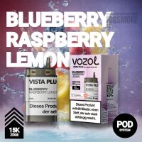 Vozol Vista Plug EZ | Pod | Blueberry Raspberry Lemon