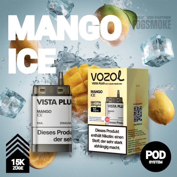 Vozol Vista Plug EZ | Pod | Mango Ice