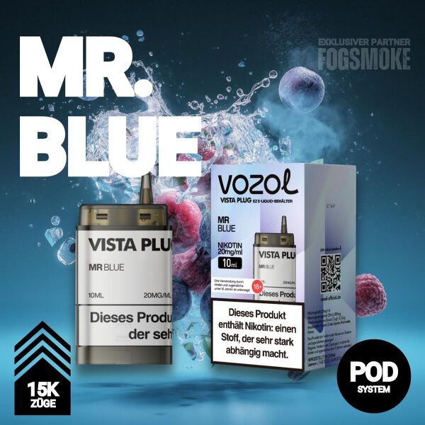 Vozol Vista Plug EZ | Pod | Mr. Blue