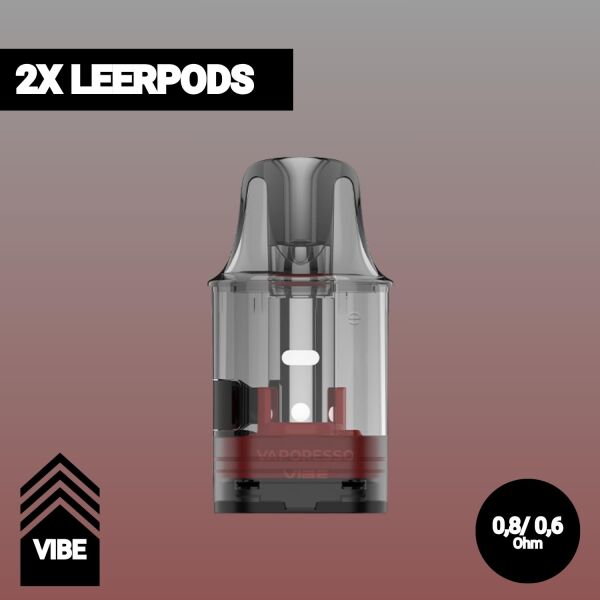 Vaporesso Vibe | 2x Pods | 0,6/ 0,8 Ohm