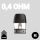 3x Geekvape Q | Pod Tank | 0,4 Ohm