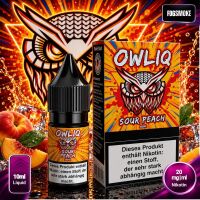 OWLIQ | Nicsalt Liquid | Sour Peach | 20mg/ml