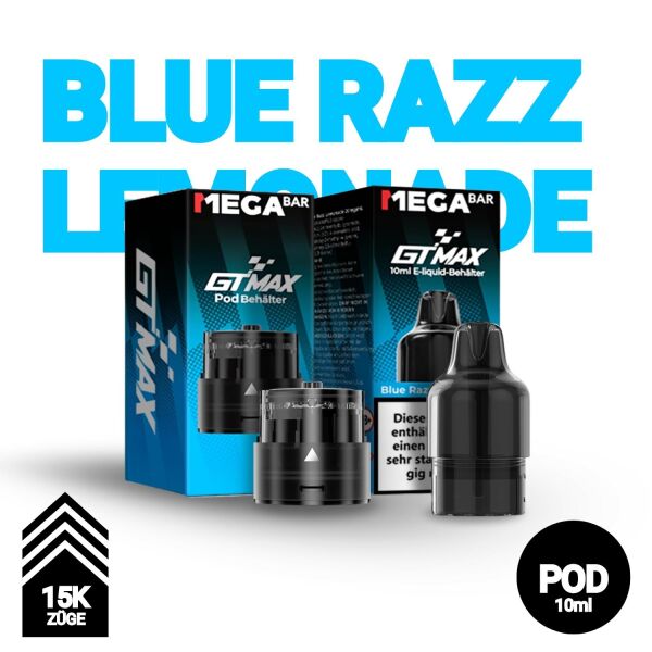 MegaBar GT Max 15K | Pod | Blue Razz Lemonade