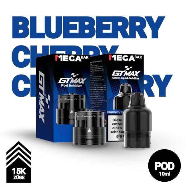 MegaBar GT Max 15K | Pod | Blueberry Cherry Cranberry