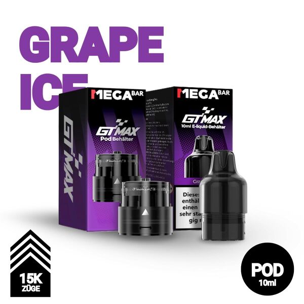MegaBar GT Max 15K | Pod | Grape Ice