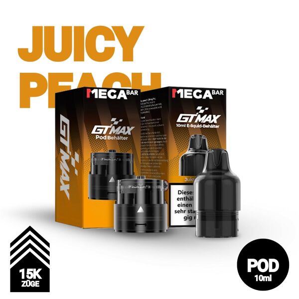 MegaBar GT Max 15K | Pod | Juicy Peach