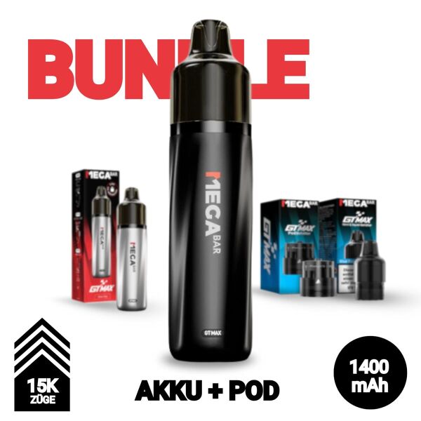 MegaBar GT Max 15K | Bundle | Akku + Pod