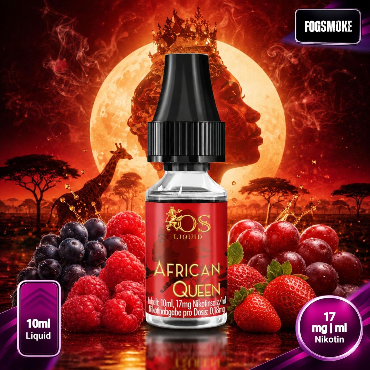 O's Liquid African Queen | 17 mg/ml