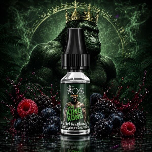 OS Nikotinsalz-Liquid – King Kong, 17 mg/ml