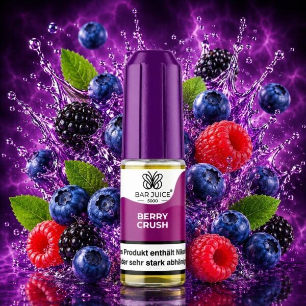 Bar Juice 5000 | Nicsalt Liquid | Berry Crush