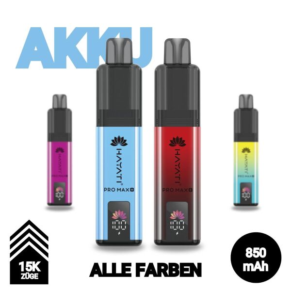 Hayati Pro Max+ 15K | Akku