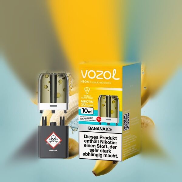 Vozol Neon Plug Max Pod – Banana Ice