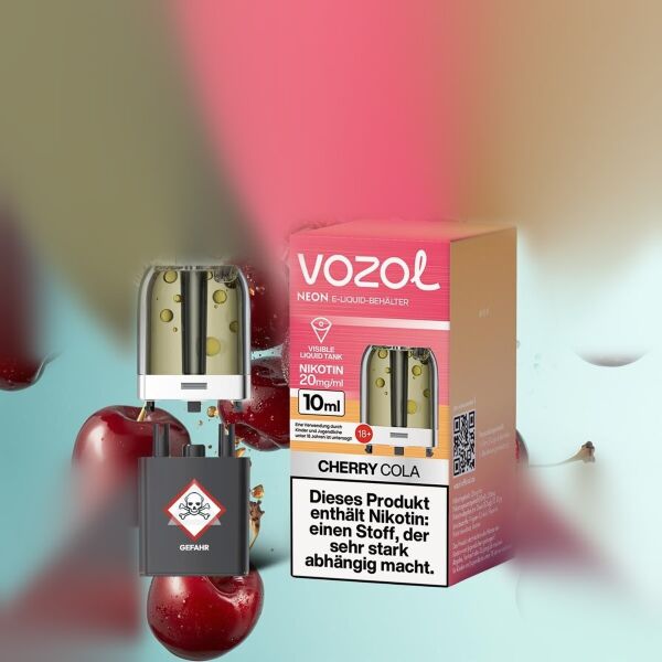 Vozol Neon Plug Max Pod – Cherry Cola