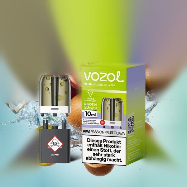 Vozol Neon Plug Max Pod – Kiwi Passion Fruit Guava