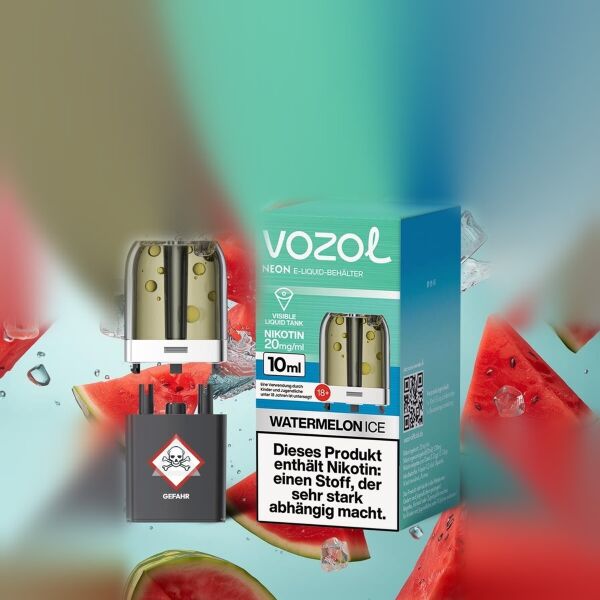 Vozol Neon Plug Max Pod – Watermelon Ice