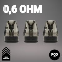3x OXVA Xlim CL Pod | 0,6 Ohm