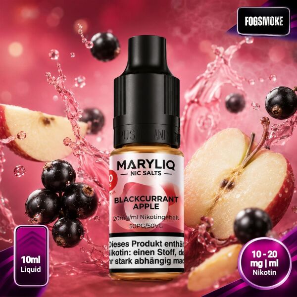 Lost Mary Maryliq | Nicsalt Liquid | Blackcurrant Apple