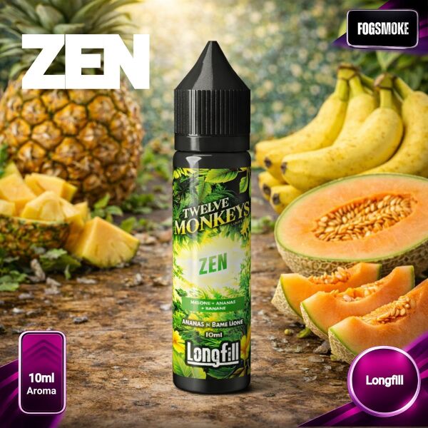 Twelve Monkeys | 10ml Aroma | Zen